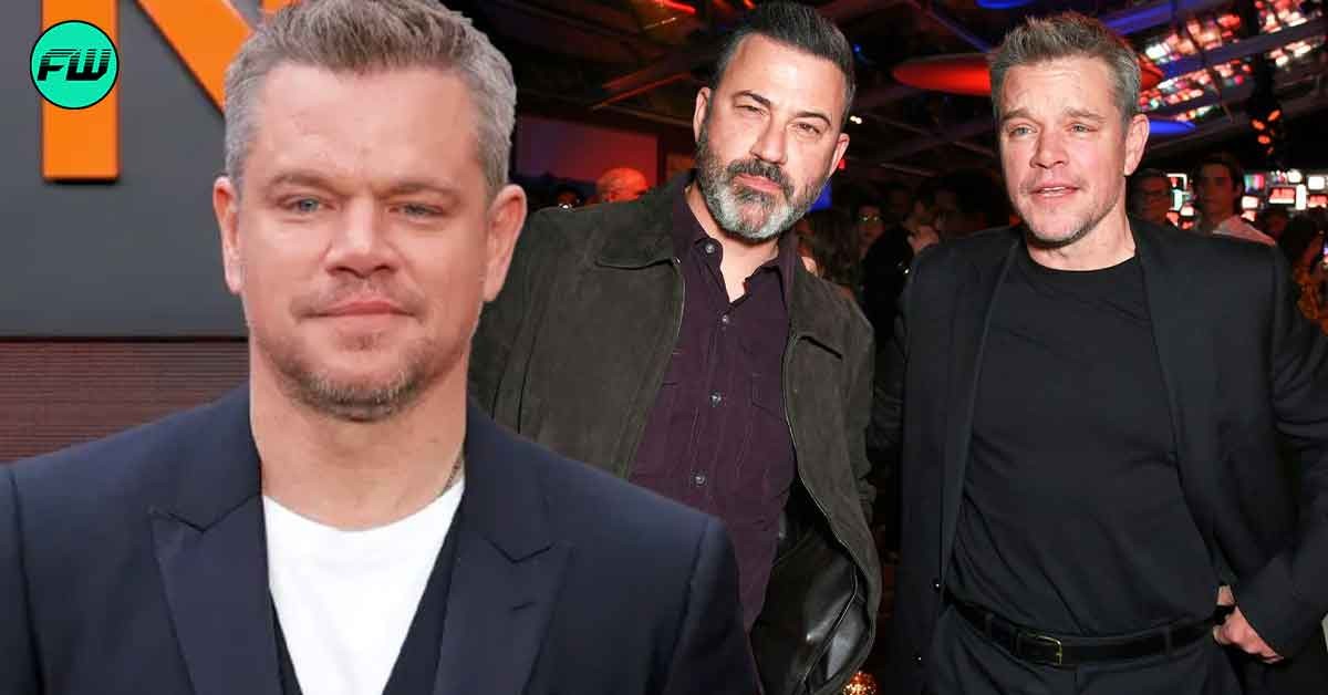 Matt Damon Was Nervous Of Spending a Night With Jimmy Kimmel And A Mysterious Person at His House, Thought It Will Be "Uncomfortable"