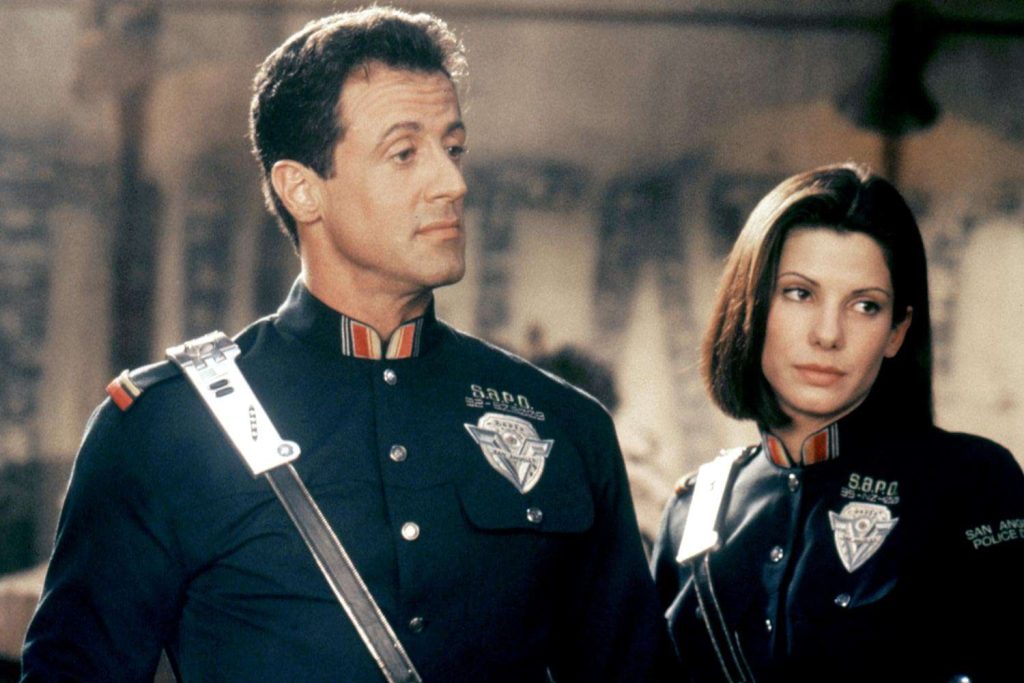 Sylvester Stallone and Sandra Bullock