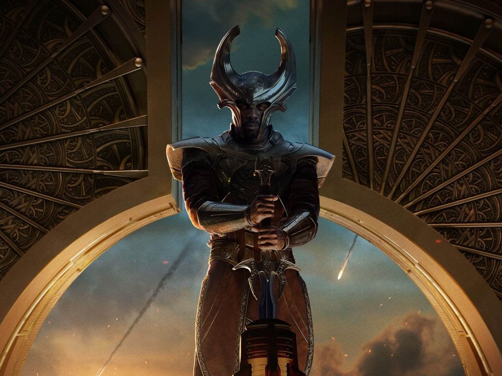 Idris Elba as Heimdall in a still from Thor: The Dark World (2013)