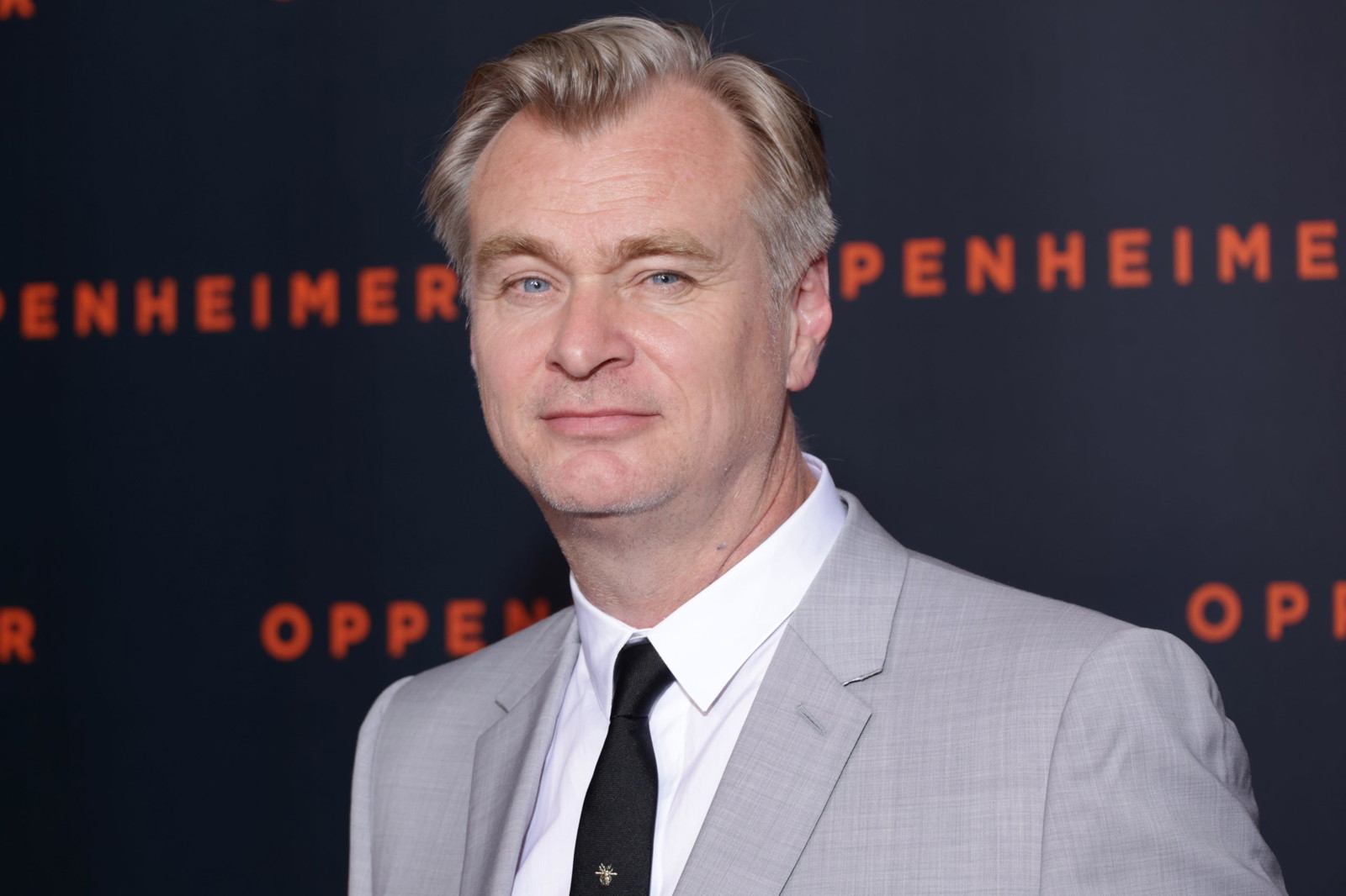 Christopher Nolan promoting Oppenheimer