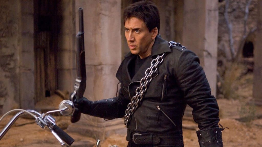 Nicolas Cage as Ghost Rider