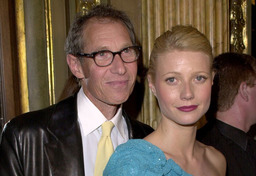 Gwyneth Paltrow with her father Bruce Paltrow 