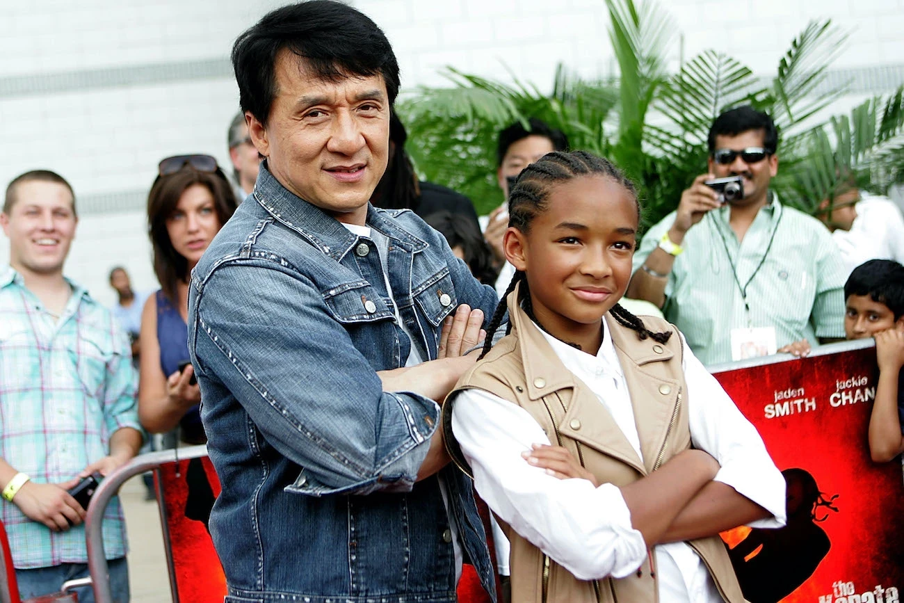 Jackie Chan with Jaden Smith