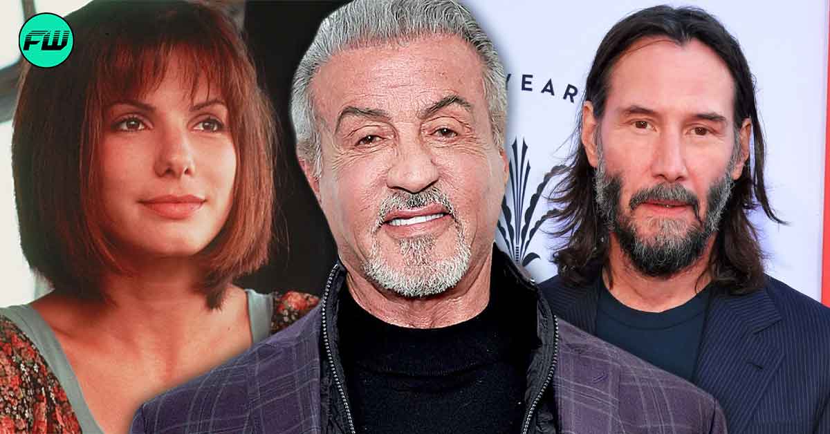 Sylvester Stallone Fired Keanu Reeves’ $103M Thriller Co-Star to Replace Her With ‘Speed’ Star Sandra Bullock That Terrified Oscar Winner