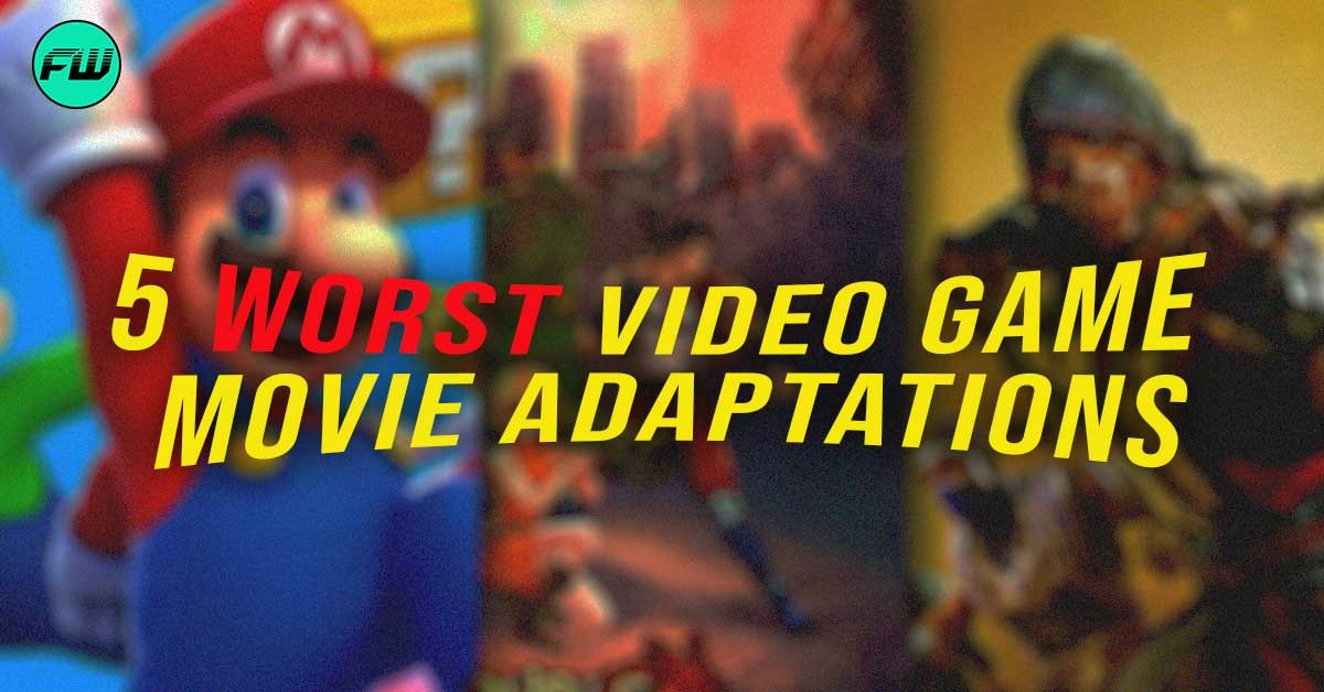 5 Worst Video Game Movie Adaptations You Need to Wash Your Eyes With Bleach to Unsee