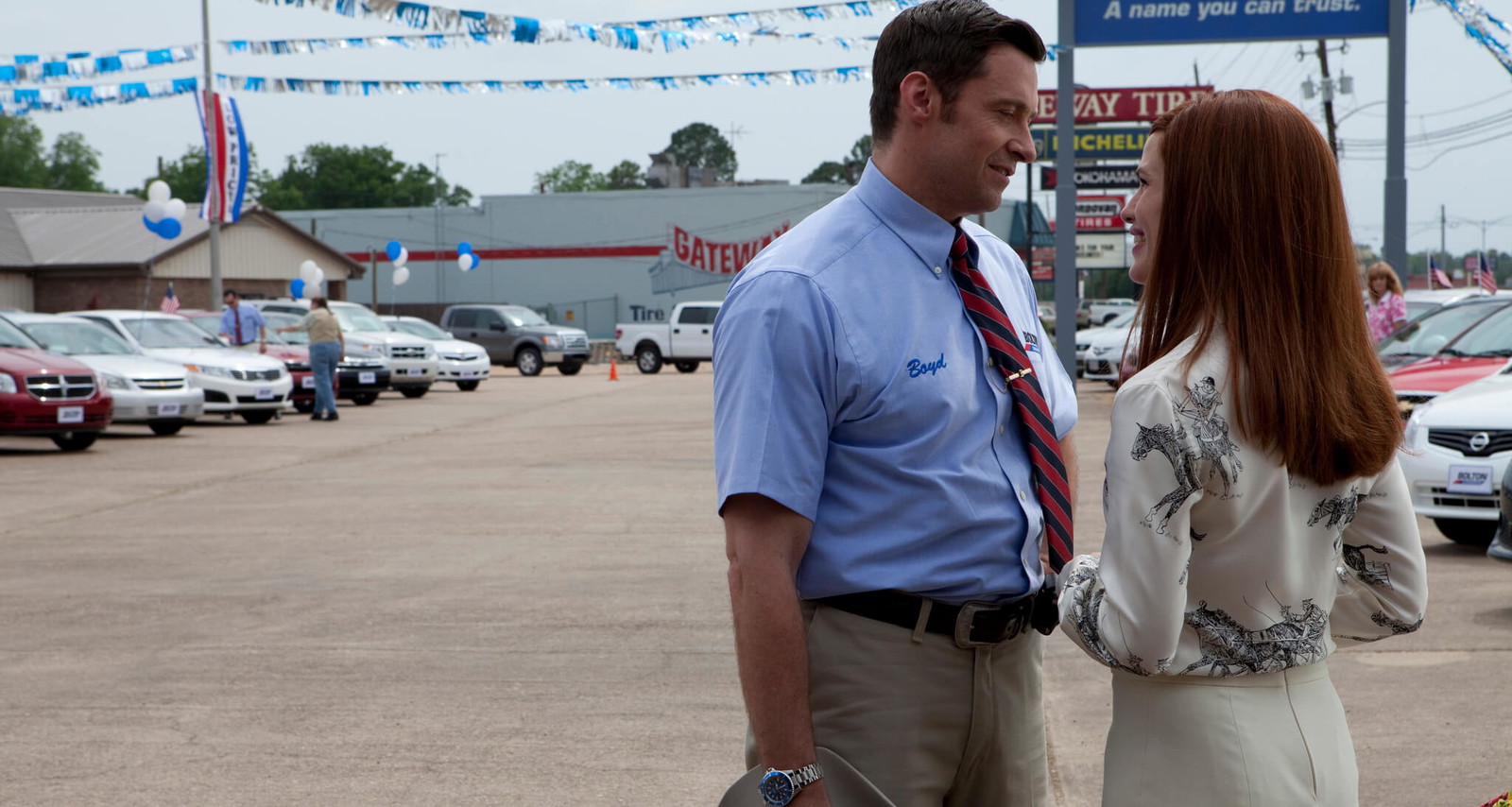 Hugh Jackman and Jennifer Garner in Butter (2011)