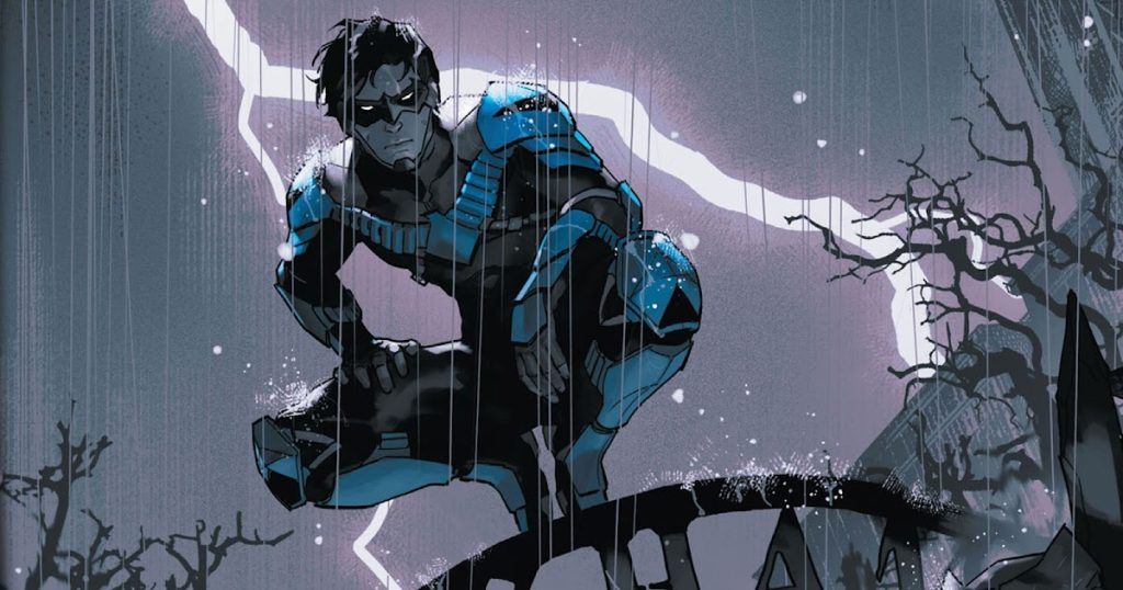 Nightwing comic art
