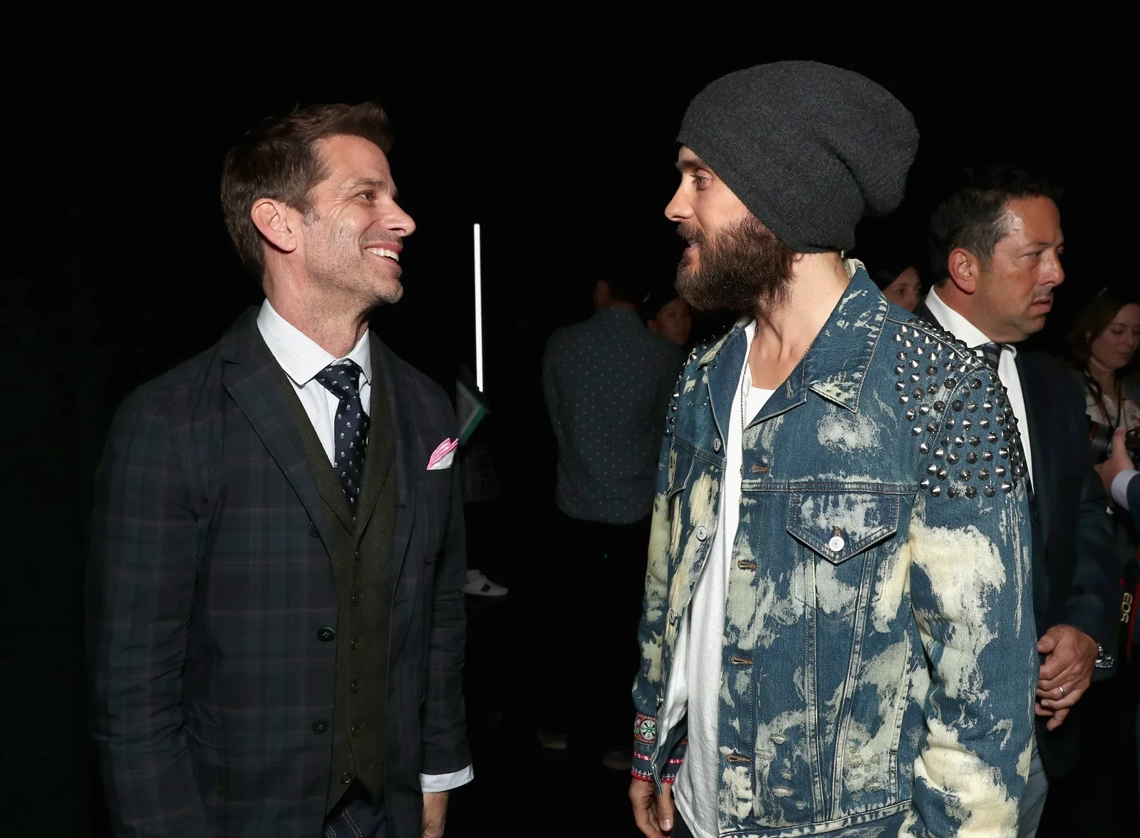 Zack Snyder and Jared Leto