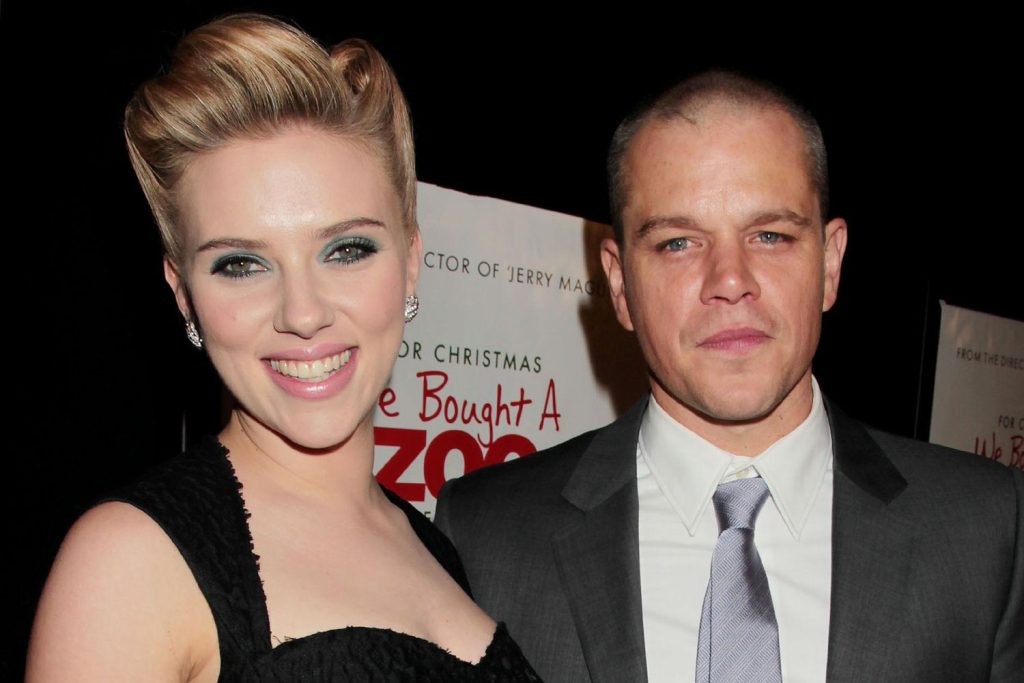 Scarlett Johansson and Matt Damon