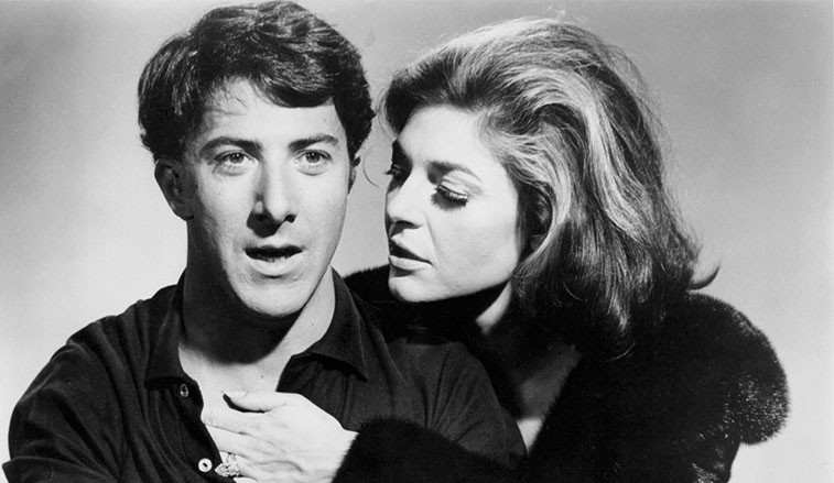 Dustin Hoffman and Anne Bancroft's The Graduate