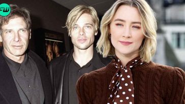 Saoirse Ronan Bragged About a Bizarre Brad Pitt Story While Actor Was Filming His Most Hated Movie With Harrison Ford