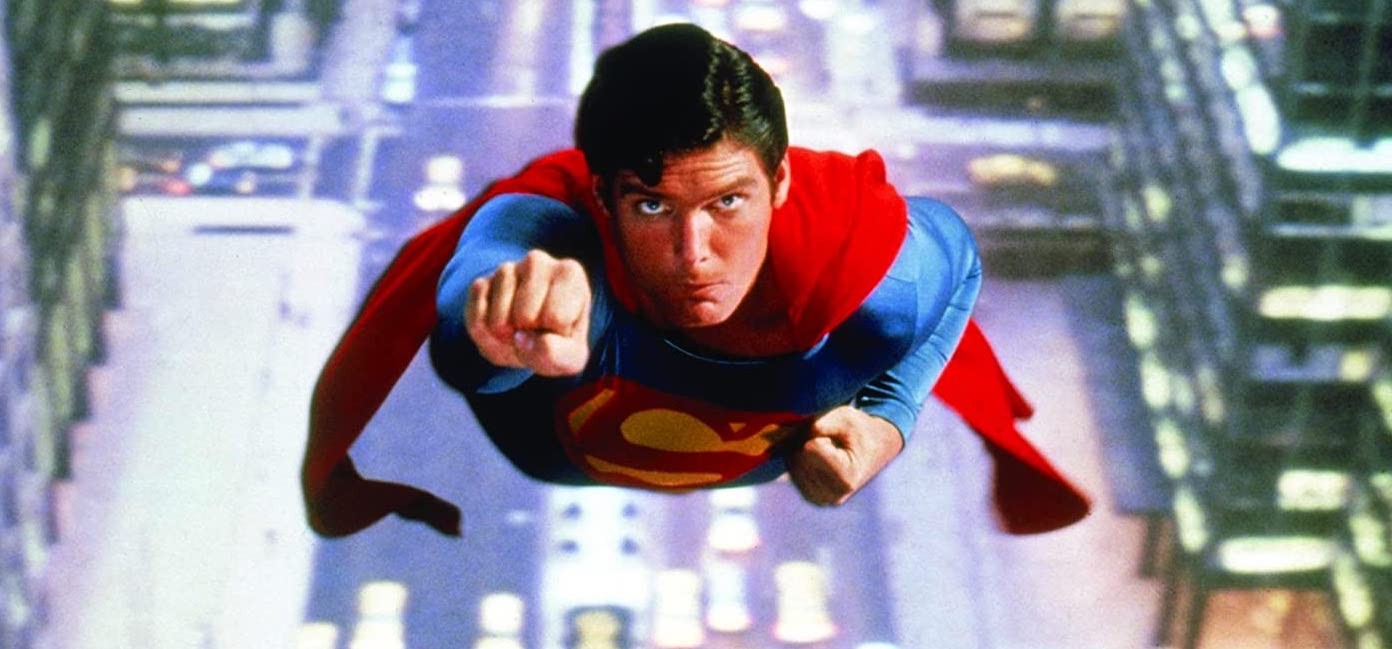 Christopher Reeve as Superman in Superman (1978)