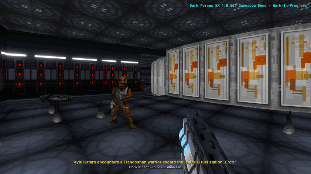 Star Wars: Dark Forces Remaster revives the classic FPS. Image credit: Nightdive Studios/Lucasfilm Games
