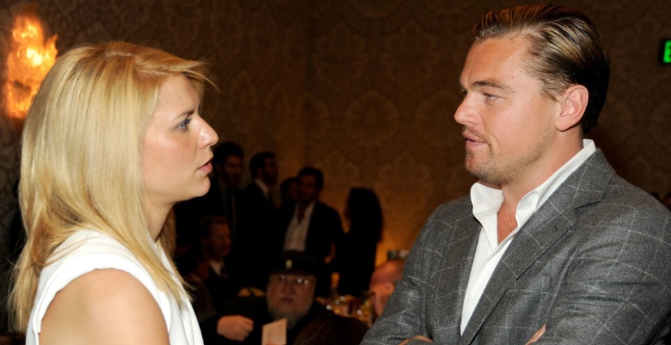Claire Danes and Leonardo DiCaprio 