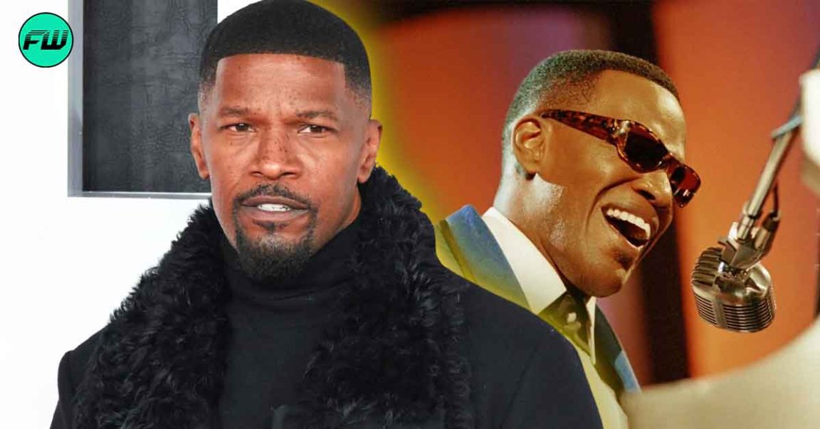 "Imagine having your eyes glued shut for 14 hours a day" Jamie Foxx