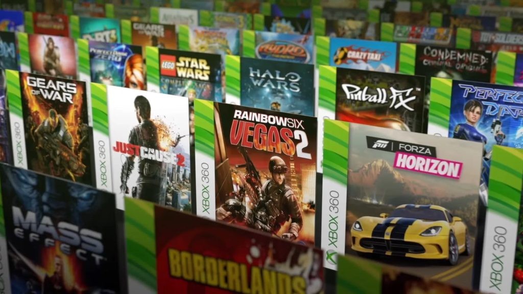 Some classic Xbox 360 games.