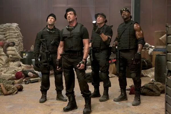 The Expendables Scene