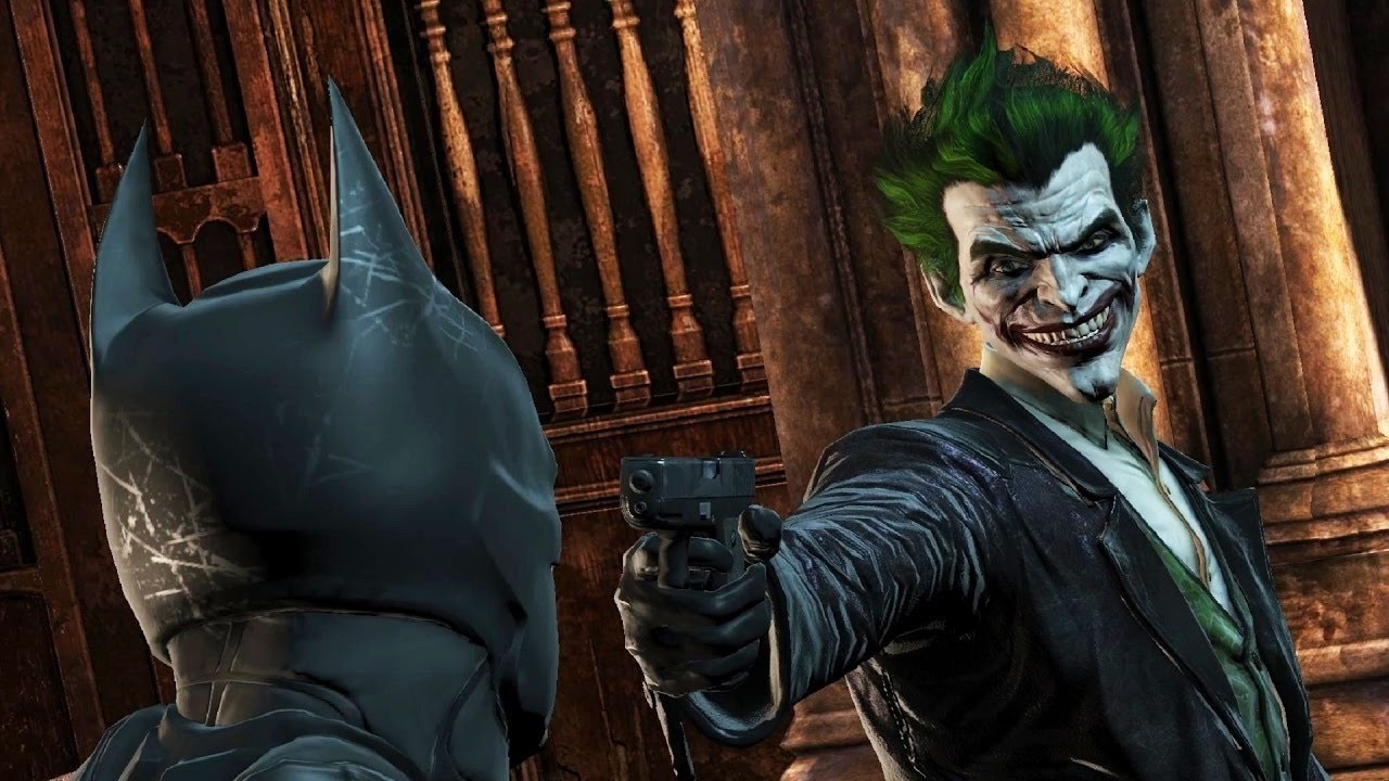 Batman and Joker Arkham series 