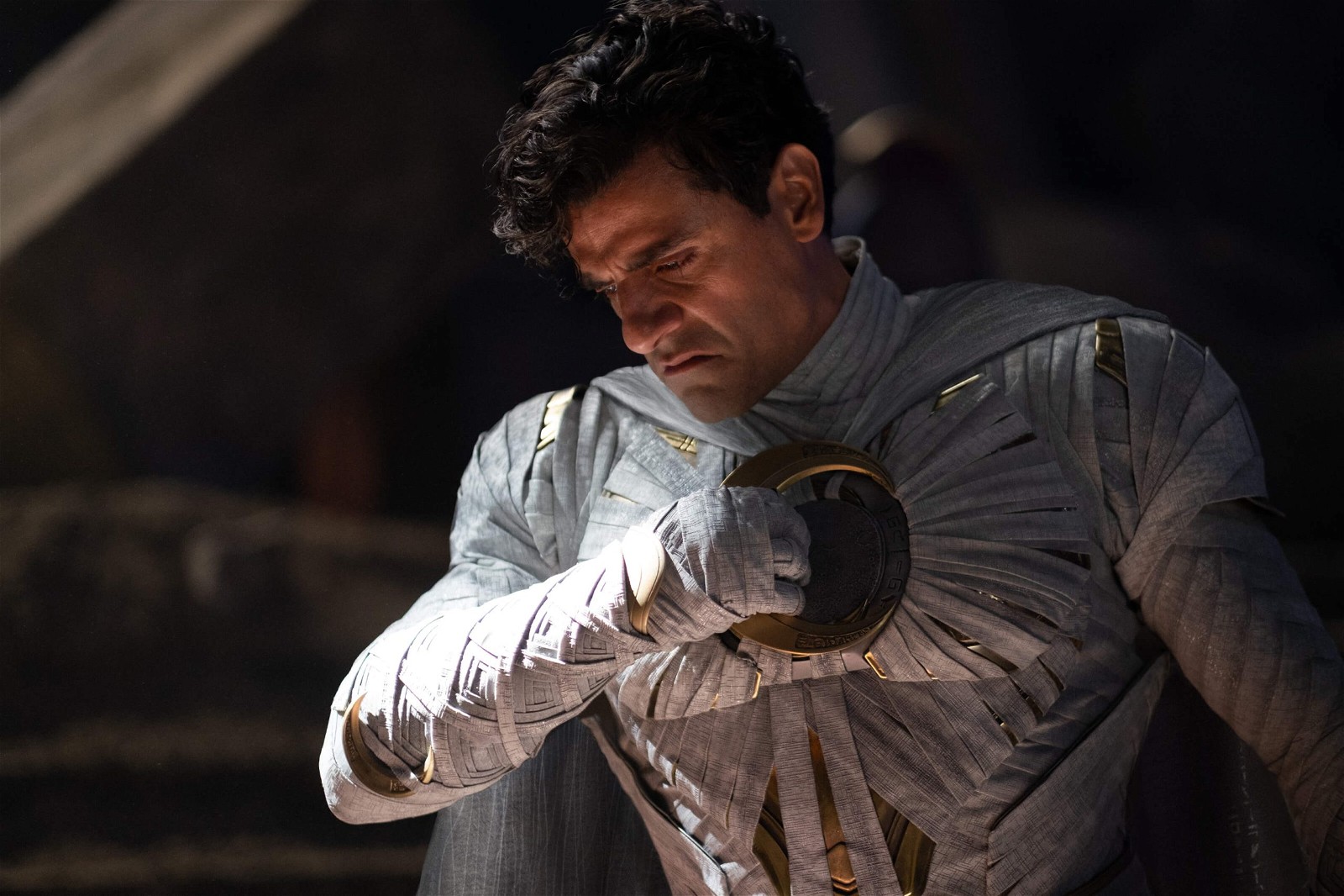 Oscar Isaac in the Marvel Series Moon Knight