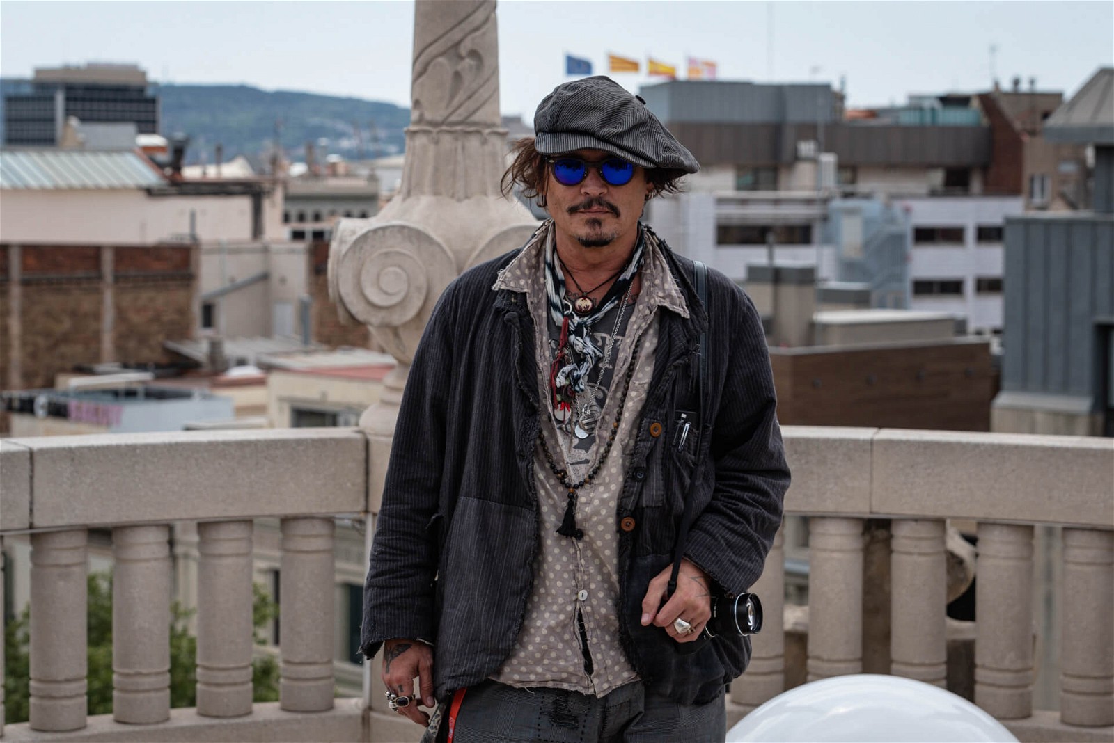 Johnny Depp went to the Barcelona Film Festival 2021
