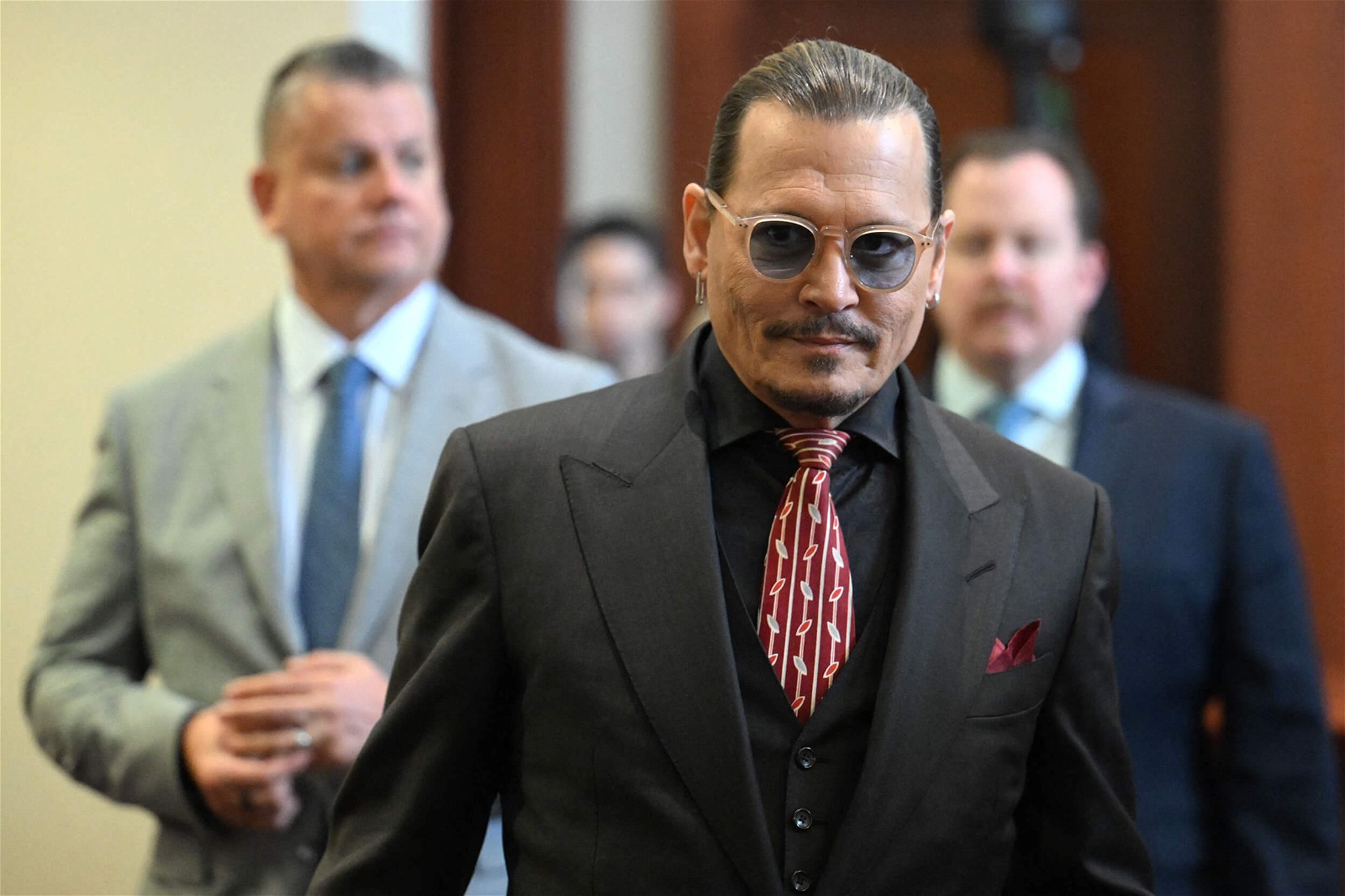 Johnny Depp at the defamation trial