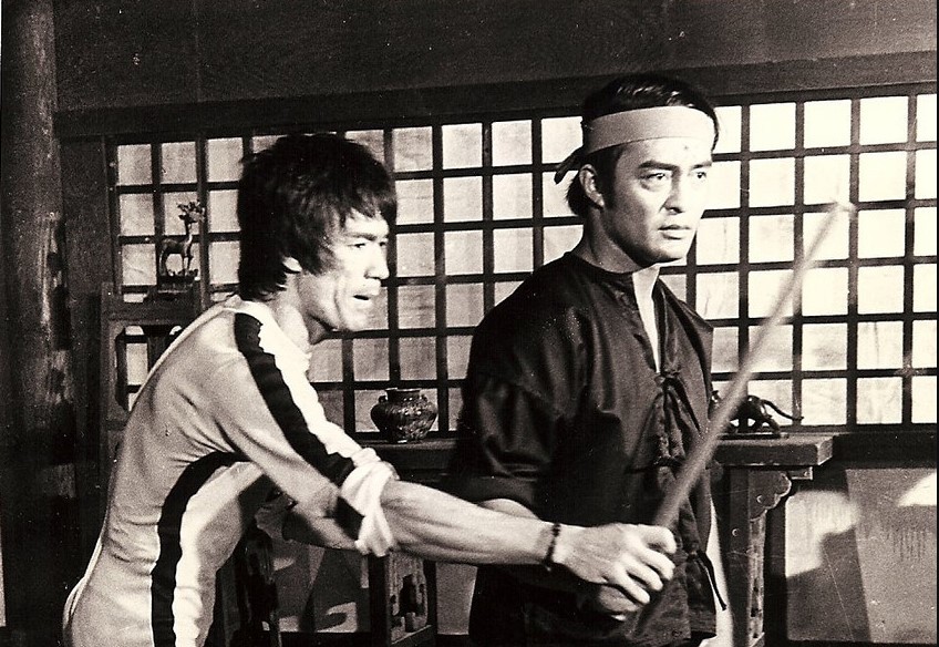 Bruce Lee and Dan Inosanto