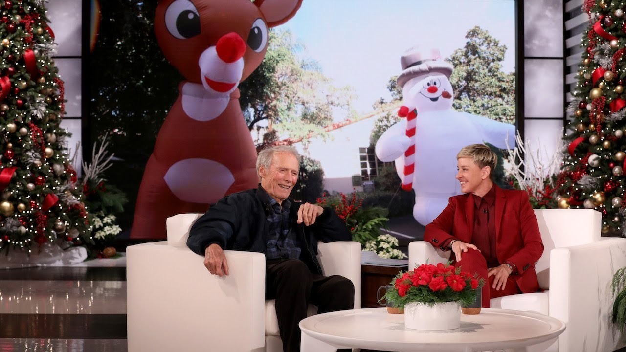 Clint Eastwood appeared in The Ellen Show