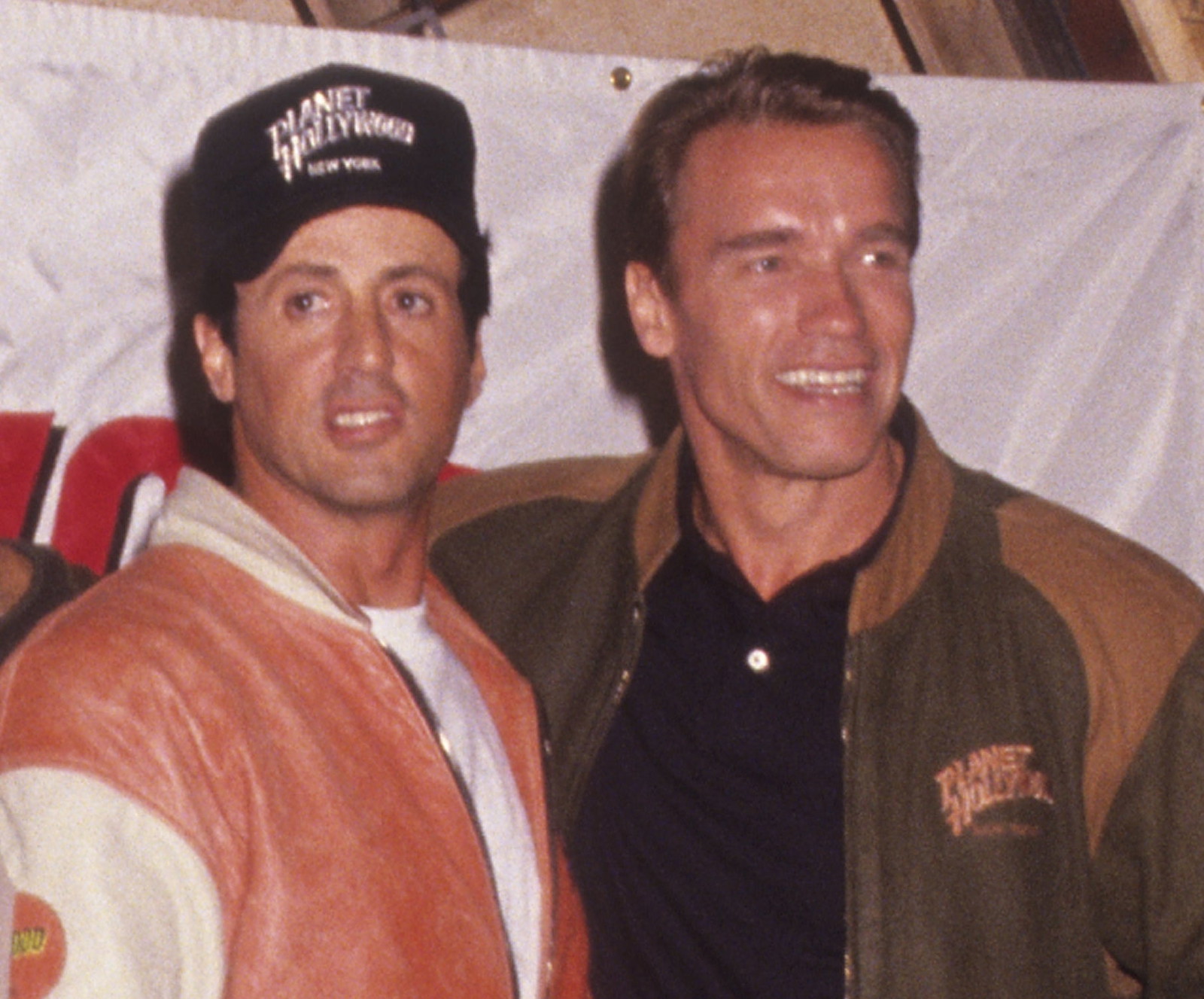 Arnold Schwarzenegger and Sylvester Stallone