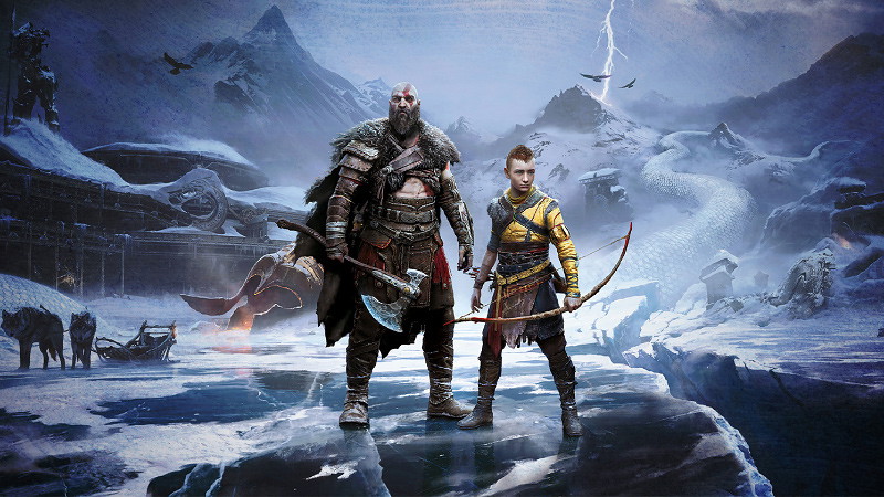 God of War Kratos and Atreus 