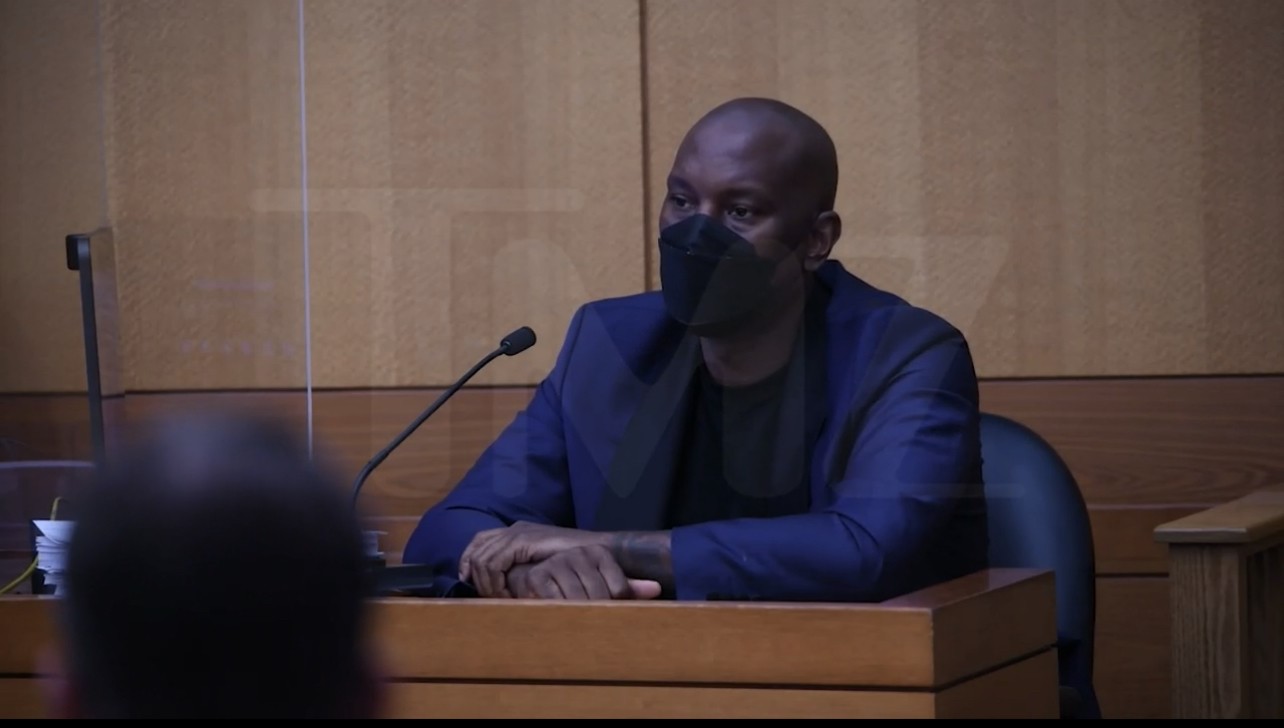 Tyrese Gibson in court hearing