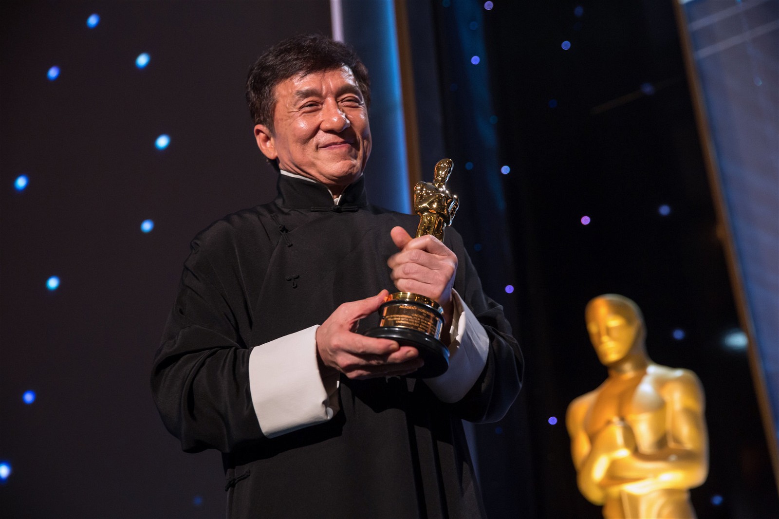 Jackie Chan at the oscar
