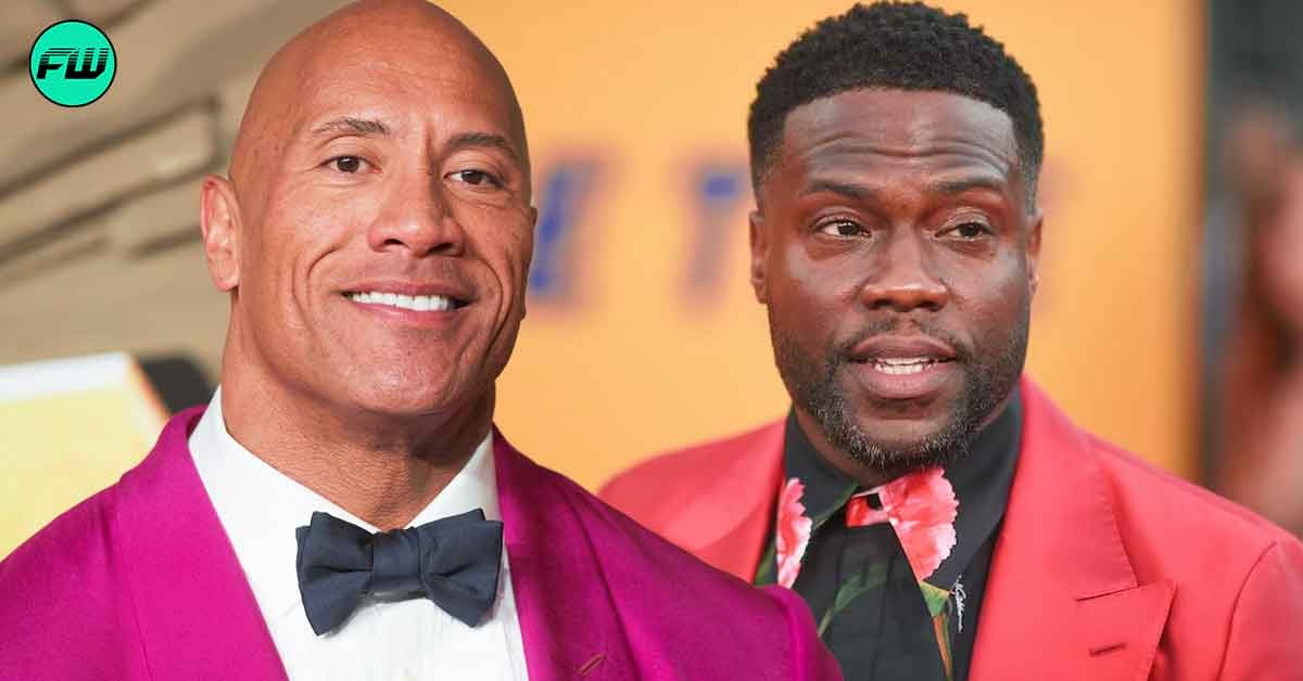 "You'll grow a 3rd ball": Dwayne Johnson Trolls Kevin Hart for Foolishly Challenging NFL Legend to a Race, Ending Up on Wheelchair
