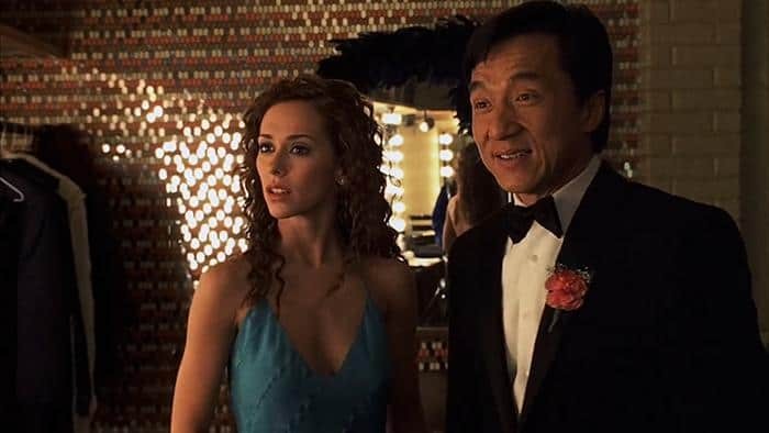 Jackie Chan and Jennifer Love Hewitt in The Tuxedo (2002)