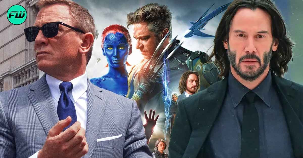 Daniel Craig's James Bond Co-Star Revealed Scrapped X-Men Movie That Was Originally Intended for Keanu Reeves in Ocean's 11 Style