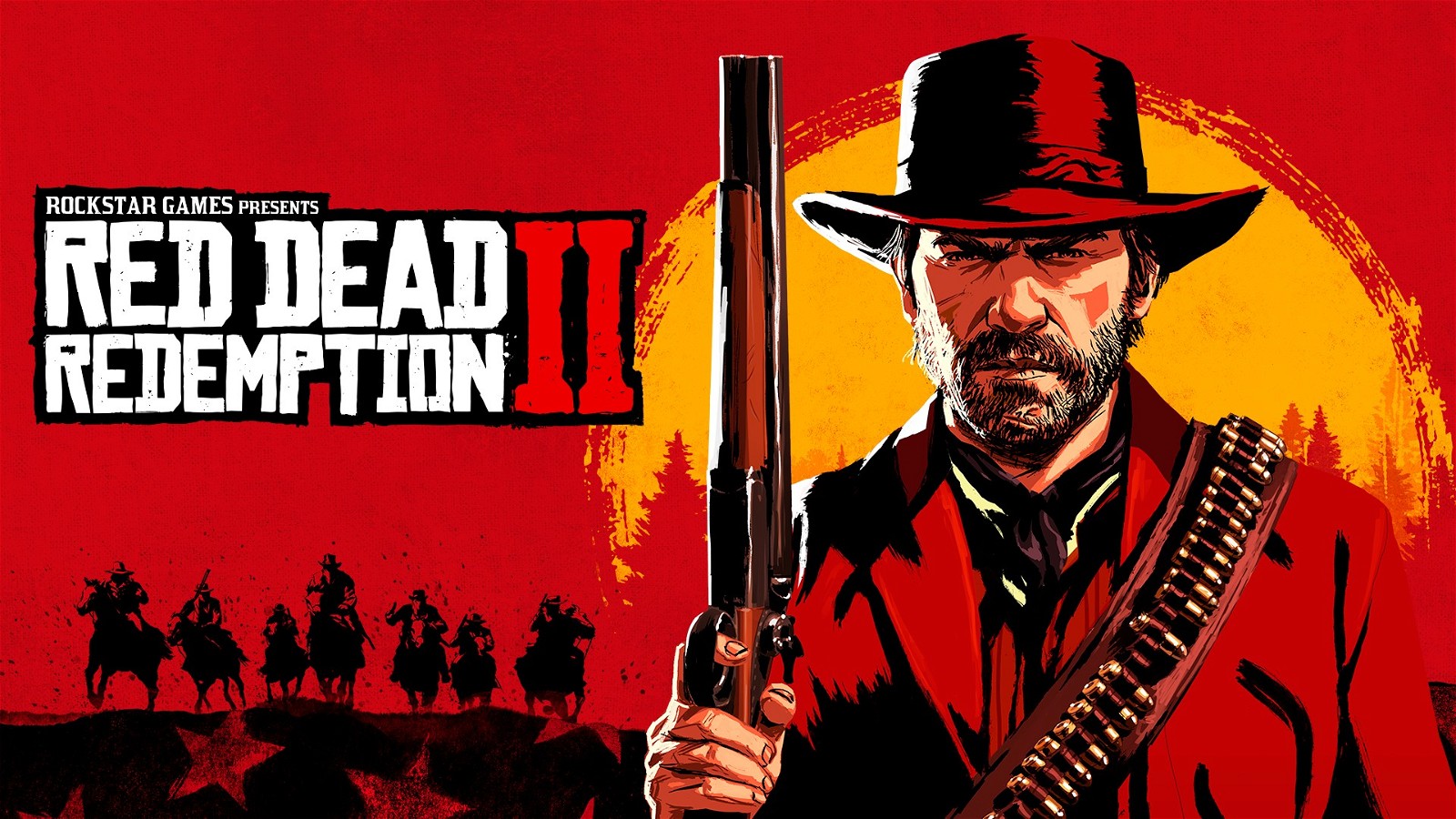 Official artwork of Rockstar Games' Red Dead Redemption 2