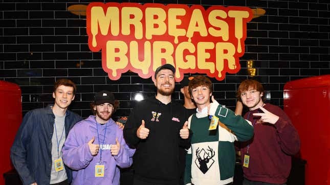 MrBeast with his friends