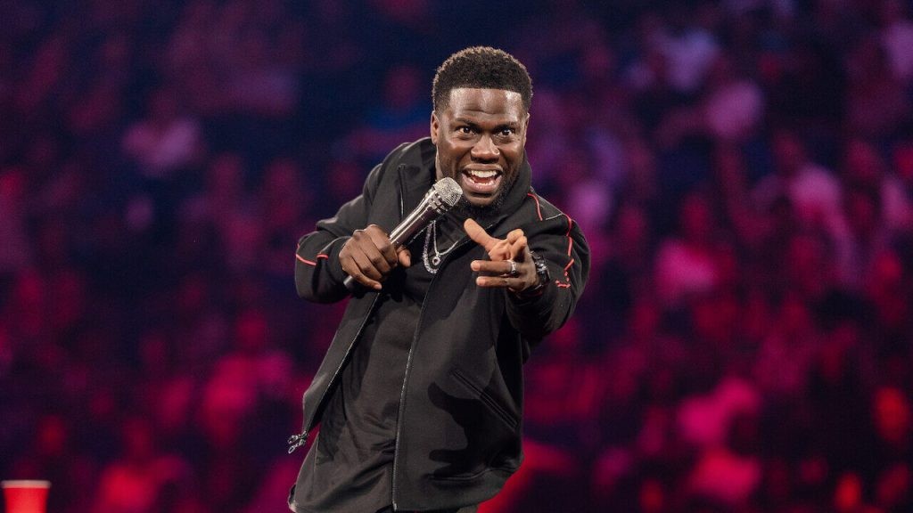 Kevin Hart once got hit with a buffalo wing during his stand-up performance!