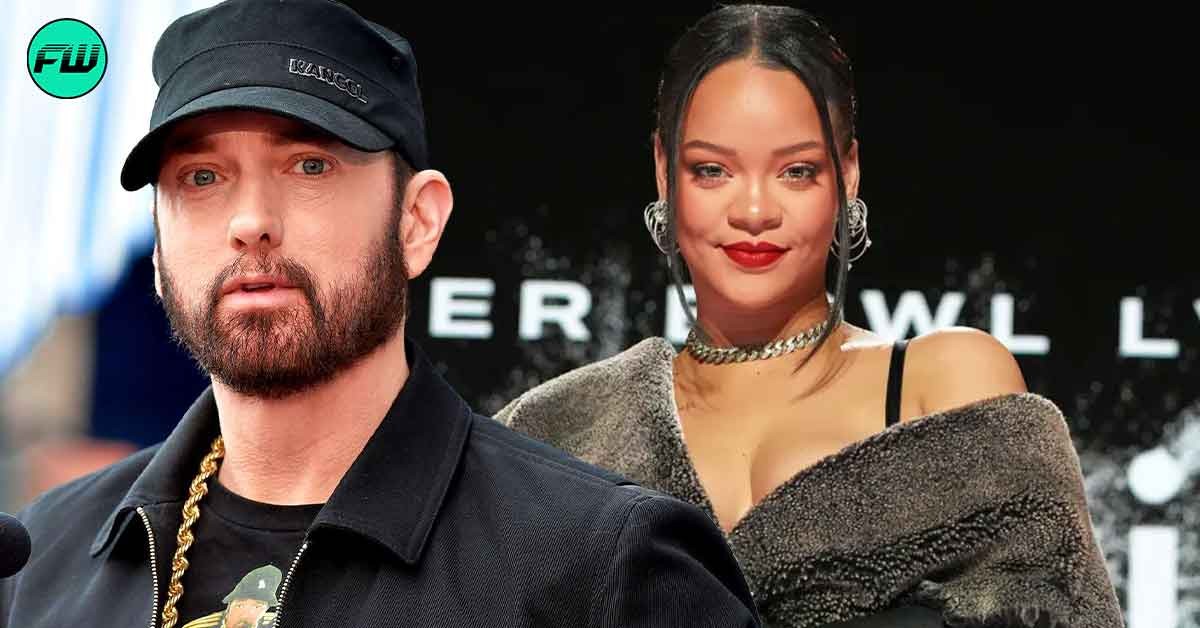 “I’d beat down a b*tch too”: Eminem Publicly Apologized To Pop Icon Rihanna After He Was Heard With Her Assaulter in a Leaked Album