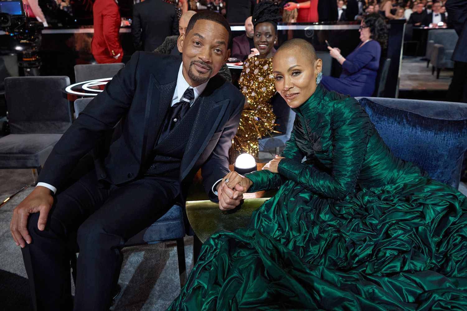 Will Smith and Jada Smith at the Oscars 2022