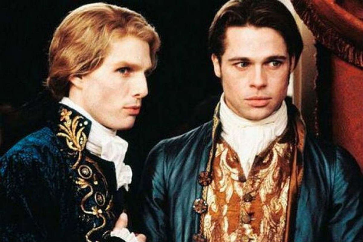 Tom Cruise and Brad Pitt in Interview with the Vampire (1994)