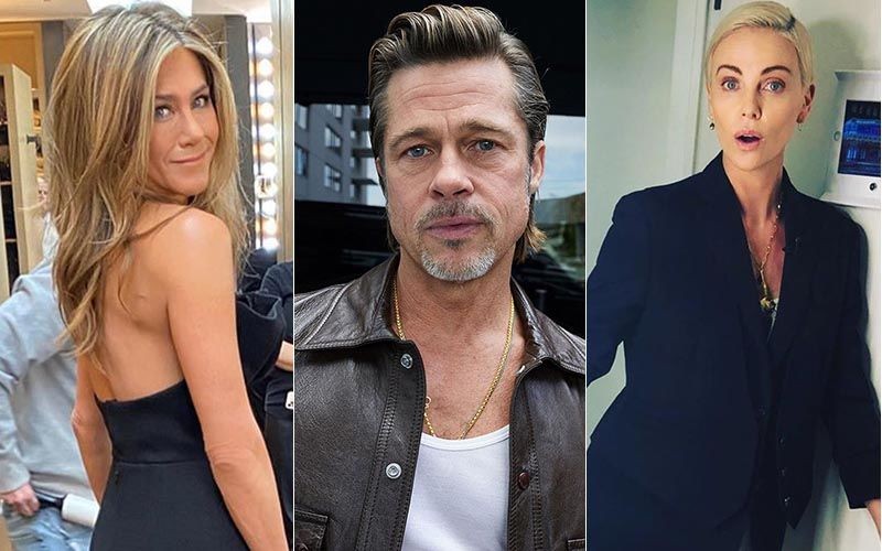 Brad Pitt, Jennifer Aniston & Charlize Theron