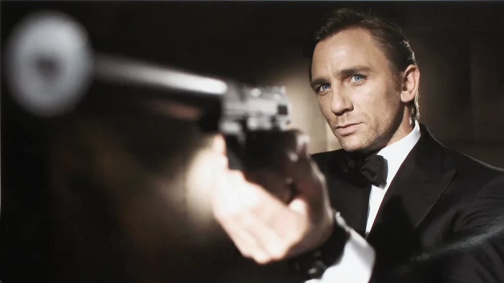 Daniel Craig as James Bond in a still from Casino Royale (2006)