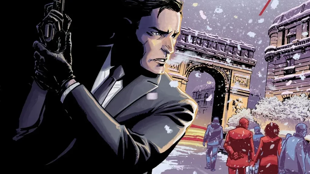 The character of James Bond in comics