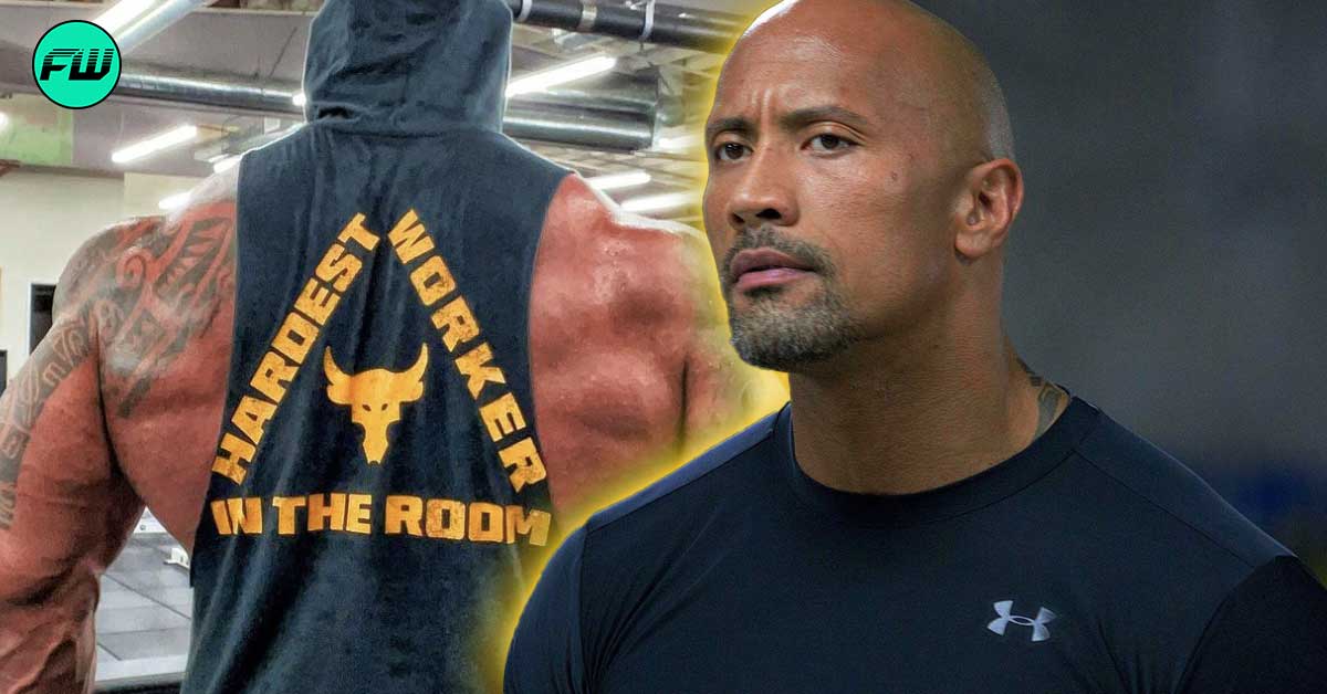 Dwayne Johnson's Big Wide Back That Would Make Even Pro Bodybuilders Feel Jealous Became His Enemy While Shooting With a Supercar