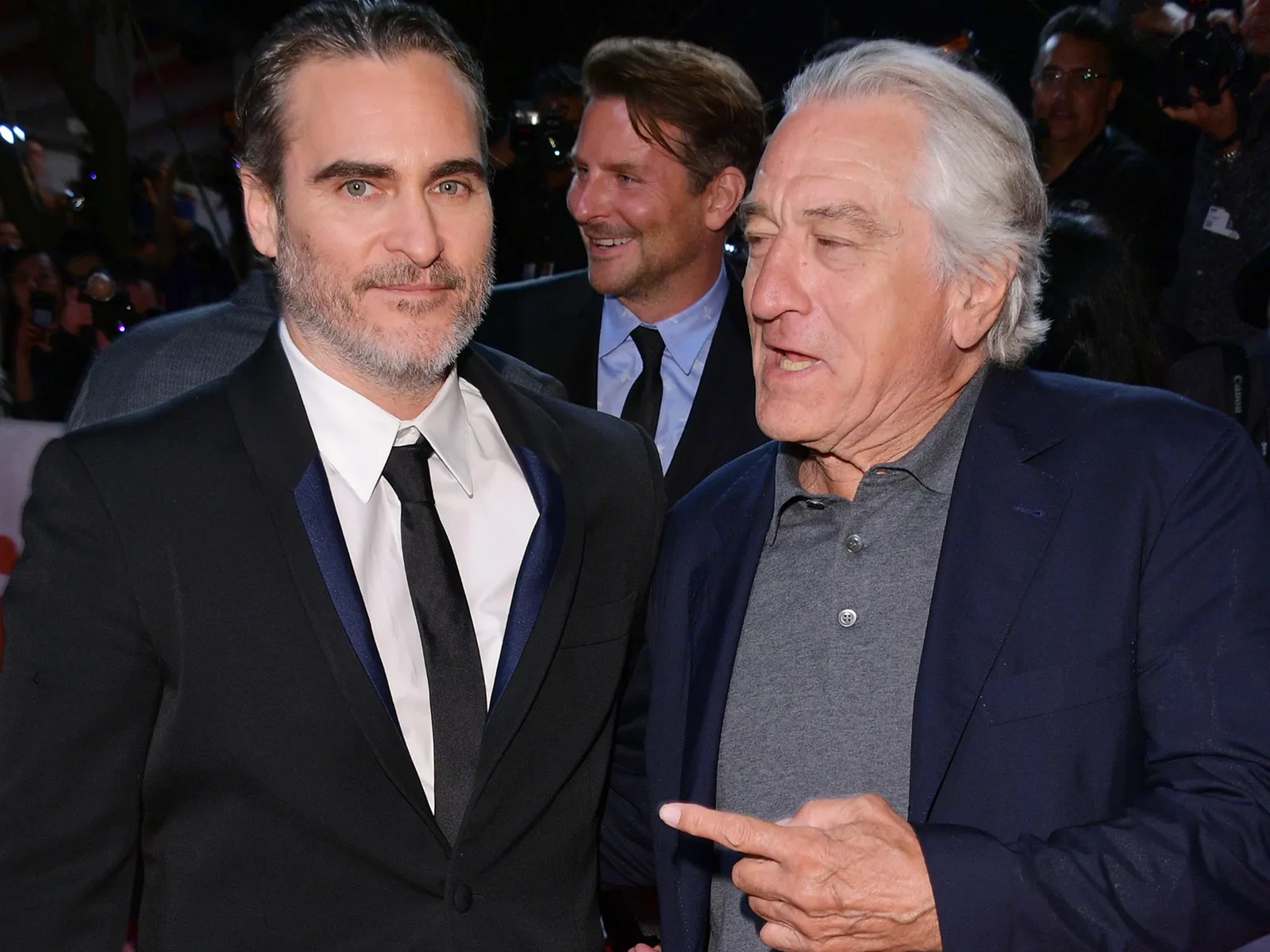 Joaquin Phoenix and Robert De Niro