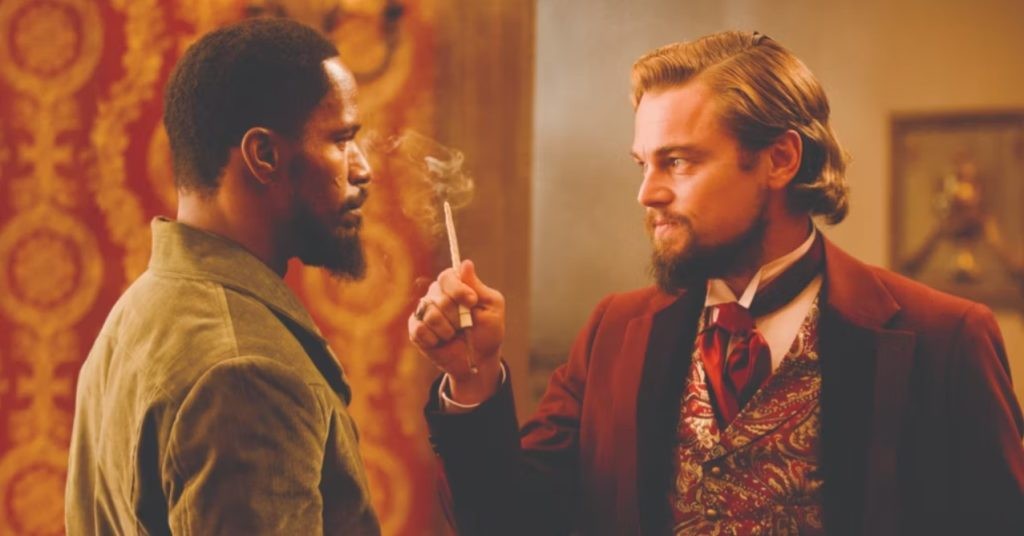 In a Still from Leonardo DiCaprio's Django Unchained