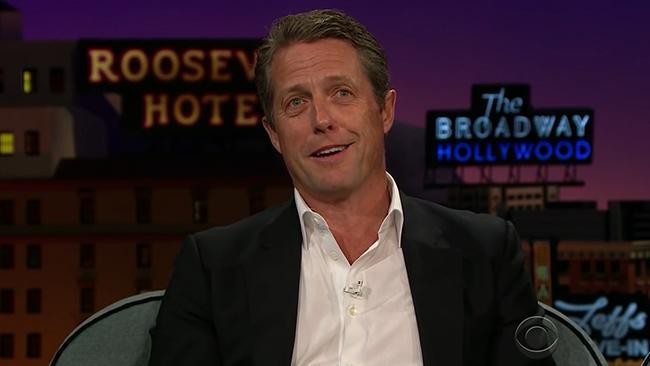 Hugh Grant on The Late Late Show With James Corden