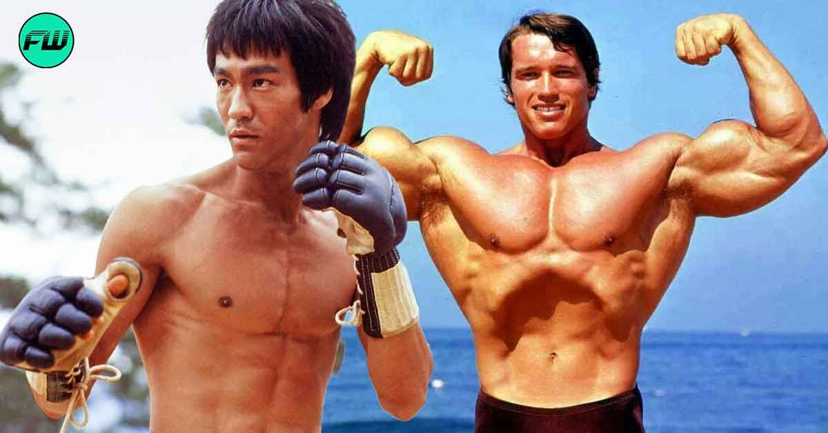 “He was shredded, not pumped like Arnold”: Bruce Lee Lost His ‘Baby Fat’ So Quickly for Marble Body Physique Everyone Thought He’s Taking Steroids Like Arnold Schwarzenegger