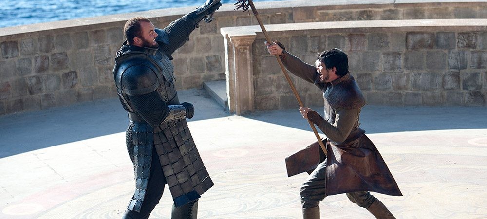 Oberyn Martell vs The Mountain in Game of Thrones