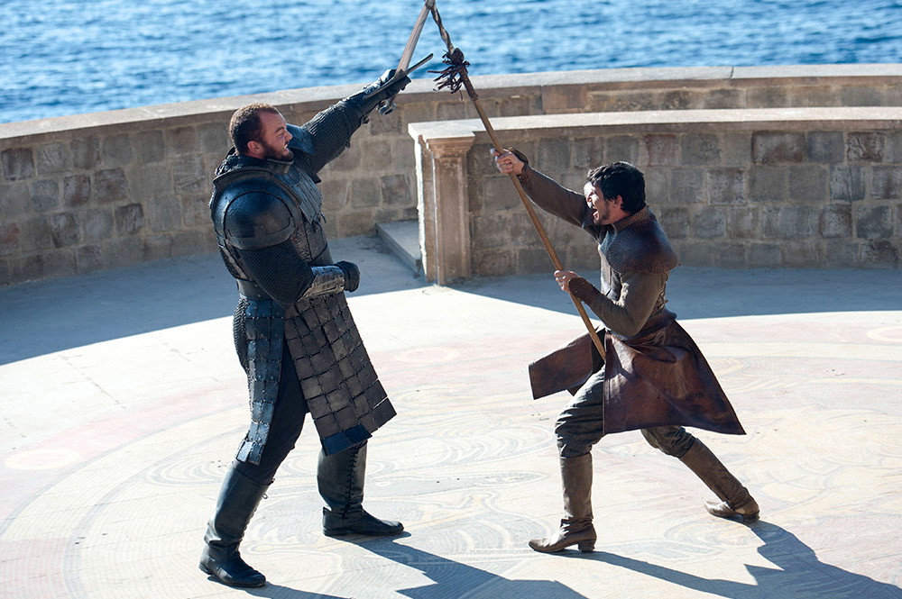 Oberyn Martell vs The Mountain in Game of Thrones